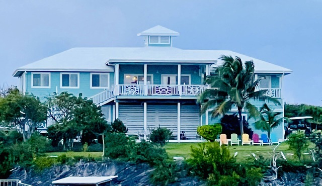 ShuggaBreeze on Great Guana Cay. Expansive home with Private Pier and Beach.