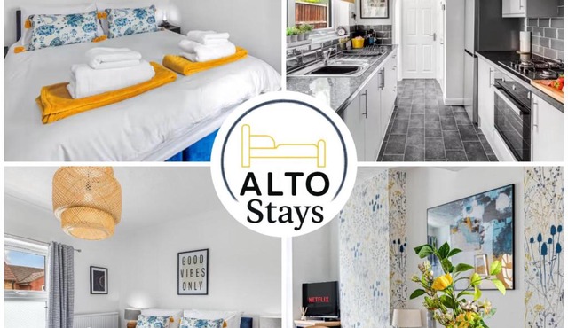Spacious Bedford House Sleeps 6 Superfast WiFi Weekly Rates