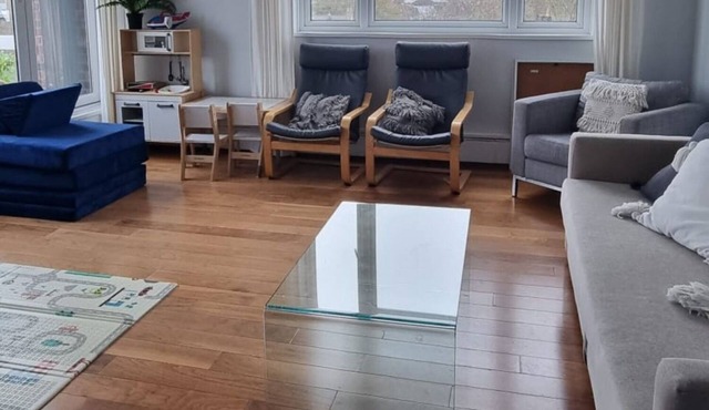 Spacious family-sized bright flat near Primrose Hill Hampstead Heath and Regents