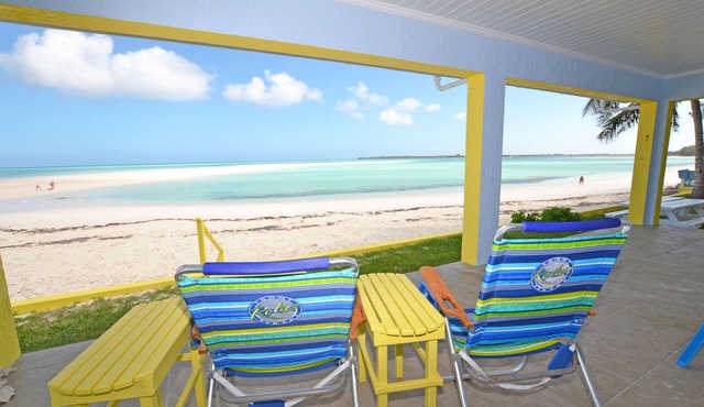 Step off your porch and onto the Beach! 1 Bed/1 Bath Cottage in quiet location