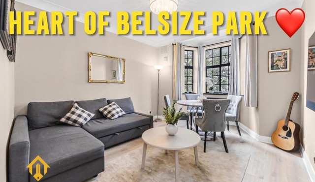 Stylish 3-Bedroom Flat in Belsize Park Perfect for Families Business Trips!