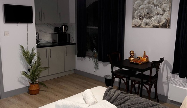 Stylish Wolf’s Ensuite Studio Zone 2 Walking distance to River Thames