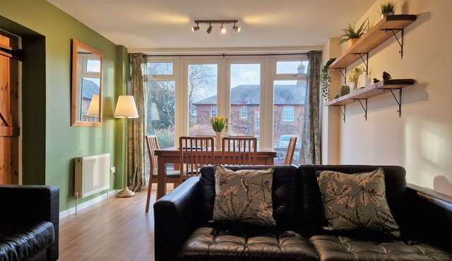 The Dairy - a thee bedroom, one bathroom that sleeps 5 guests in 3 bedrooms