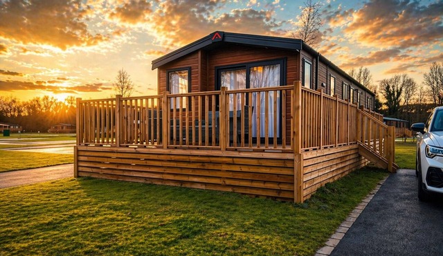 The Debonair - New Luxury Lodge, 10 mins from Lake District, Dog Friendly, Pool
