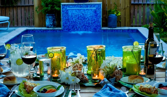 The ONLY house with POOL for rent in Spanish Wells! Five star service.