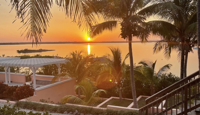 Unparalleled views in Abaco! Private 4 acre estate with beach, dock and cabana.