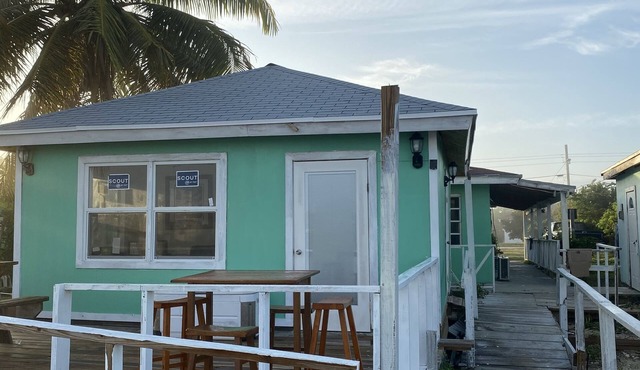 Water front property with dining room,deck overlooking the water for relaxing .