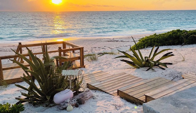 Welcome to Sugary Sands – a beautifully decorated home on a wide secluded beach!