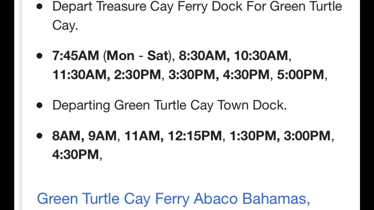 Photo of Others in Treasure Cay