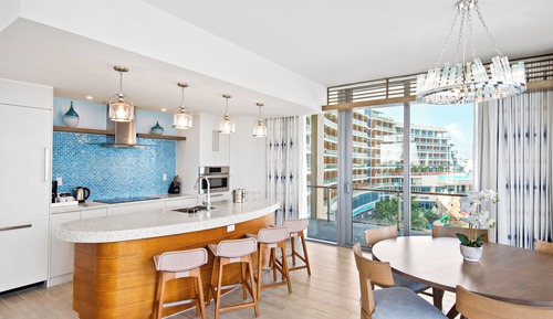 Suite, 2 Bedrooms, Balcony, Oceanfront (Residence, w. Kitchen)